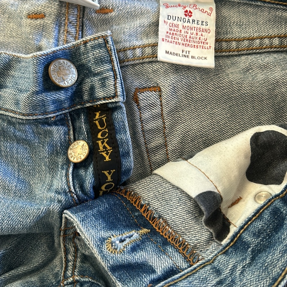 Lucky Brand low cut jeans size 2 /26 - Picture 5 of 5